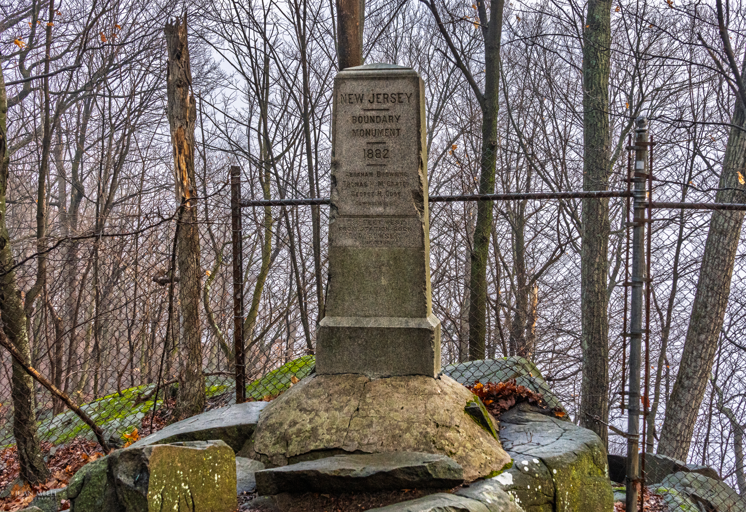 The New York-New Jersey Boundary Monument