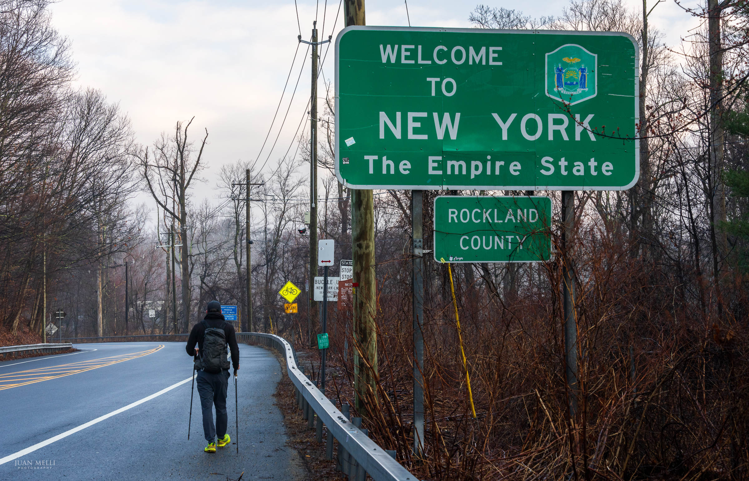 US Route 9W Road Walk
