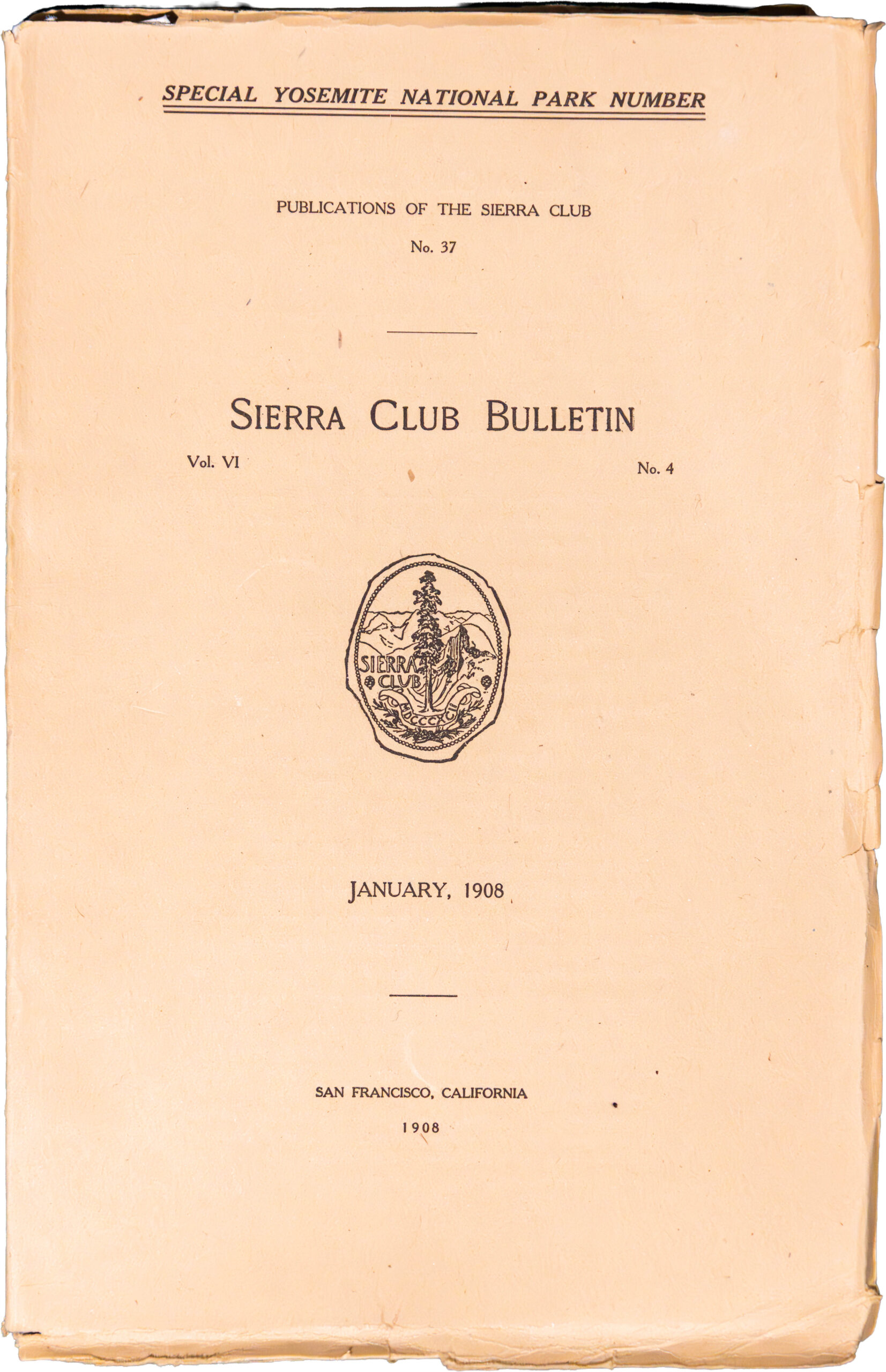 Sierra Club Bulletin - Special Yosemite Edition