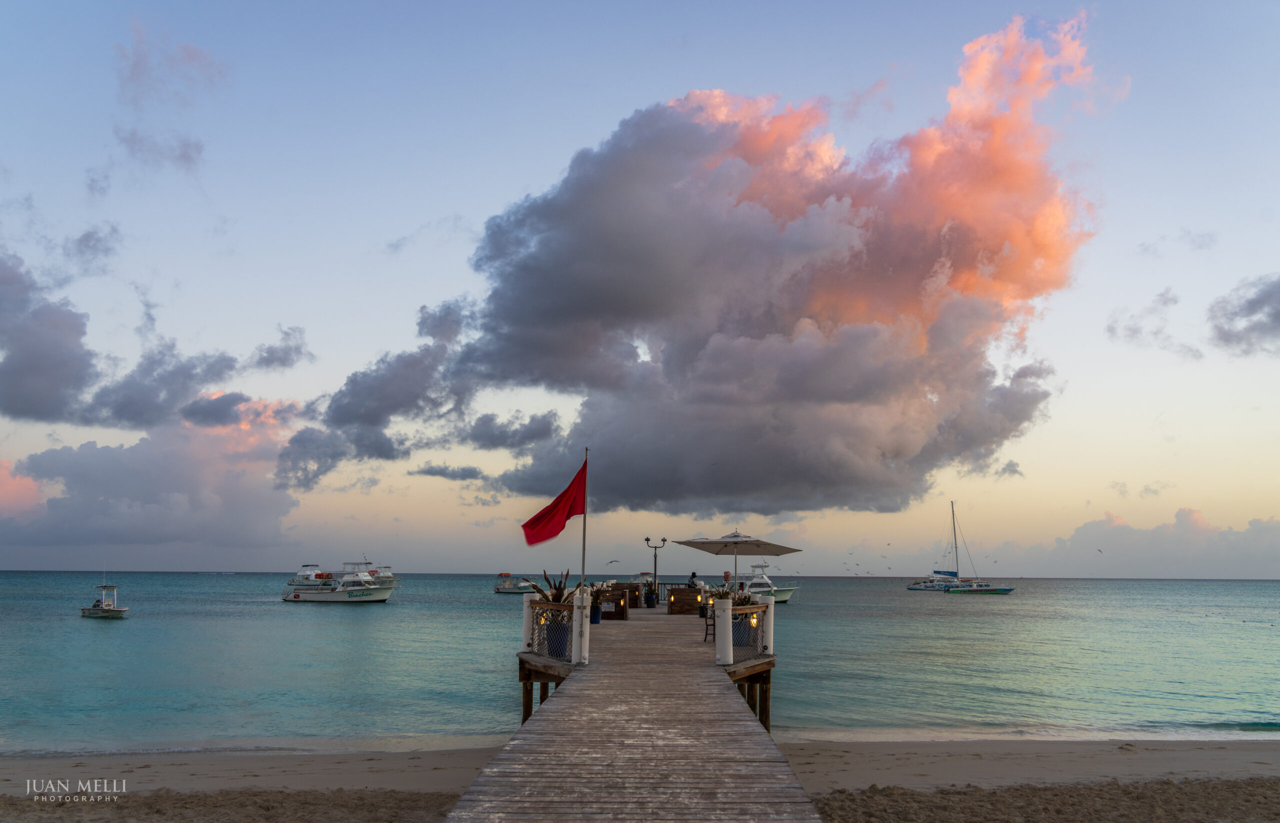 Sunrise at the pier.