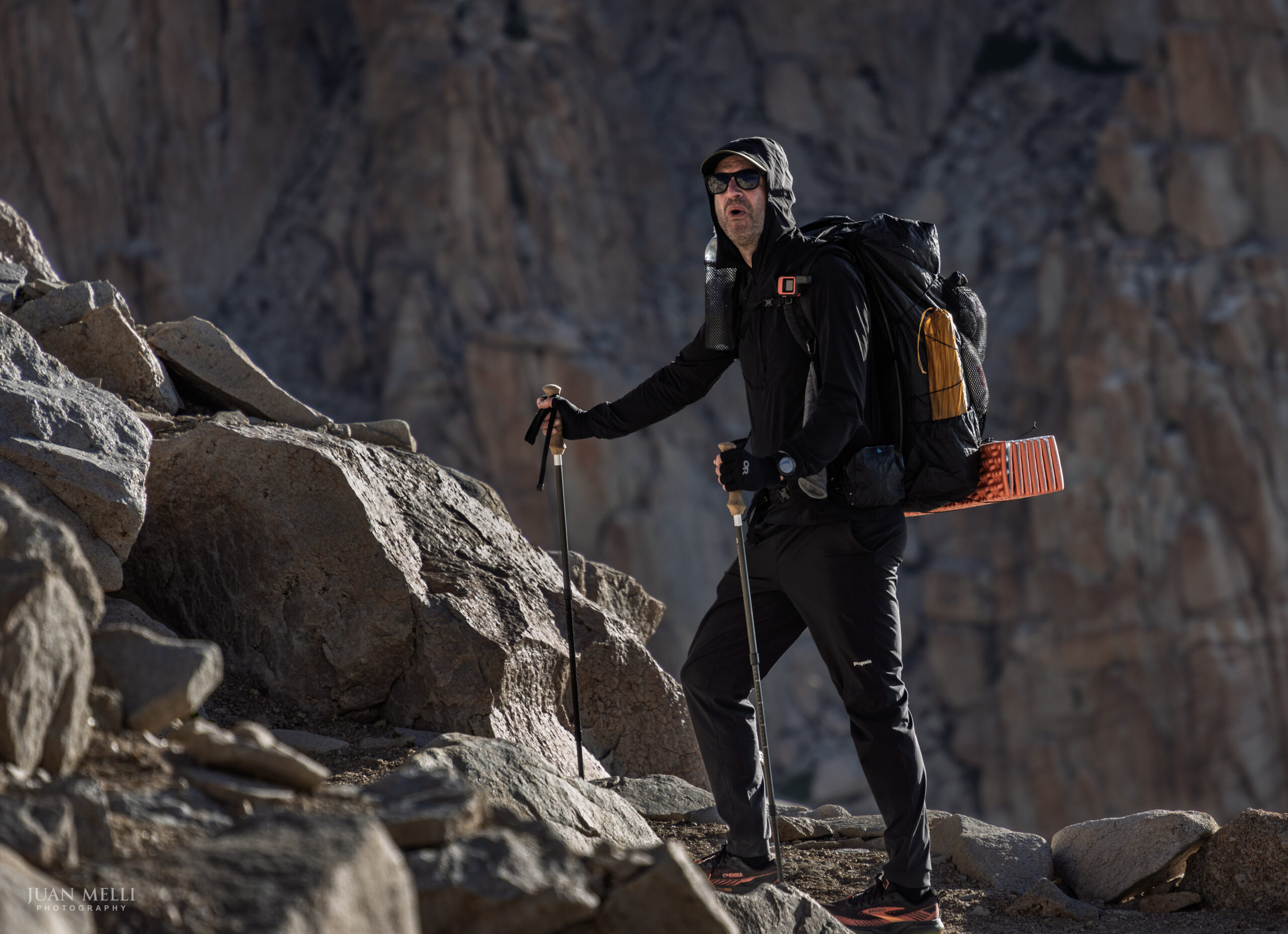 Climbing New Army Pass